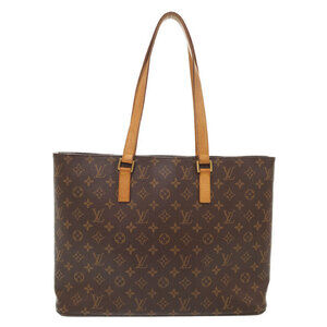Louis Vuitton Tote Luco Bag Brown Monogram